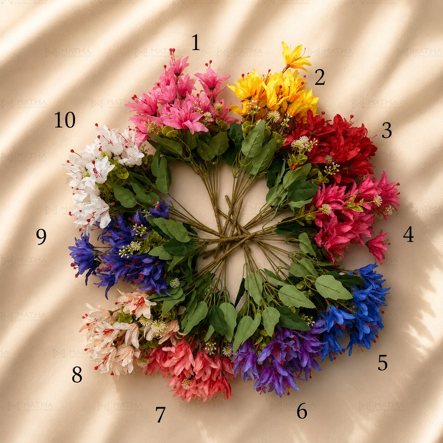 Artificial Lily Flower Bunch