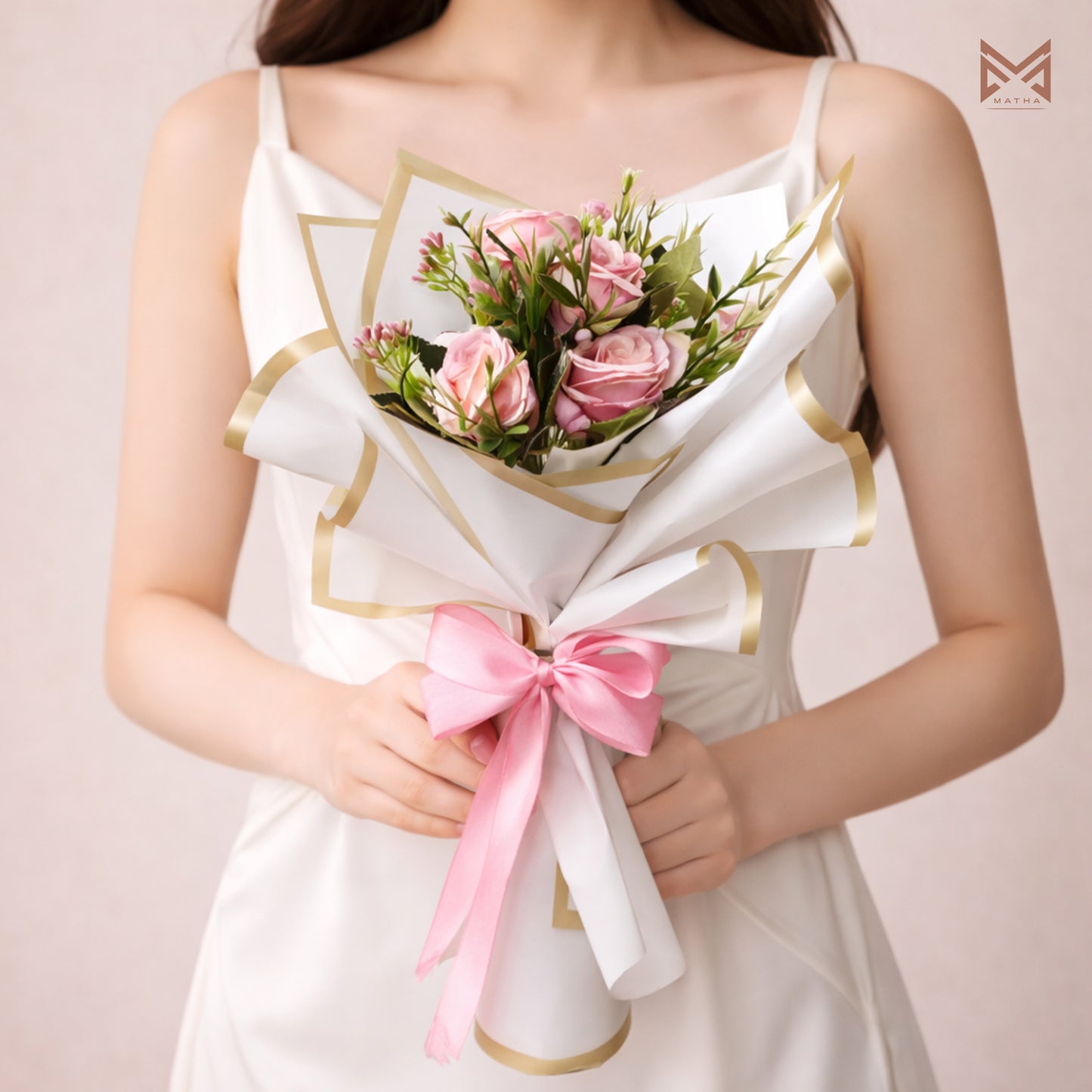 Rose Bouquet | 10 Heads Flowers