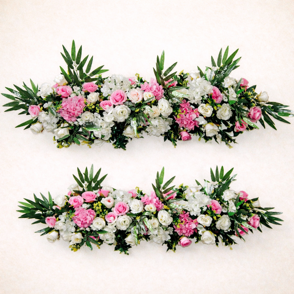 White & Pink Premium Runner