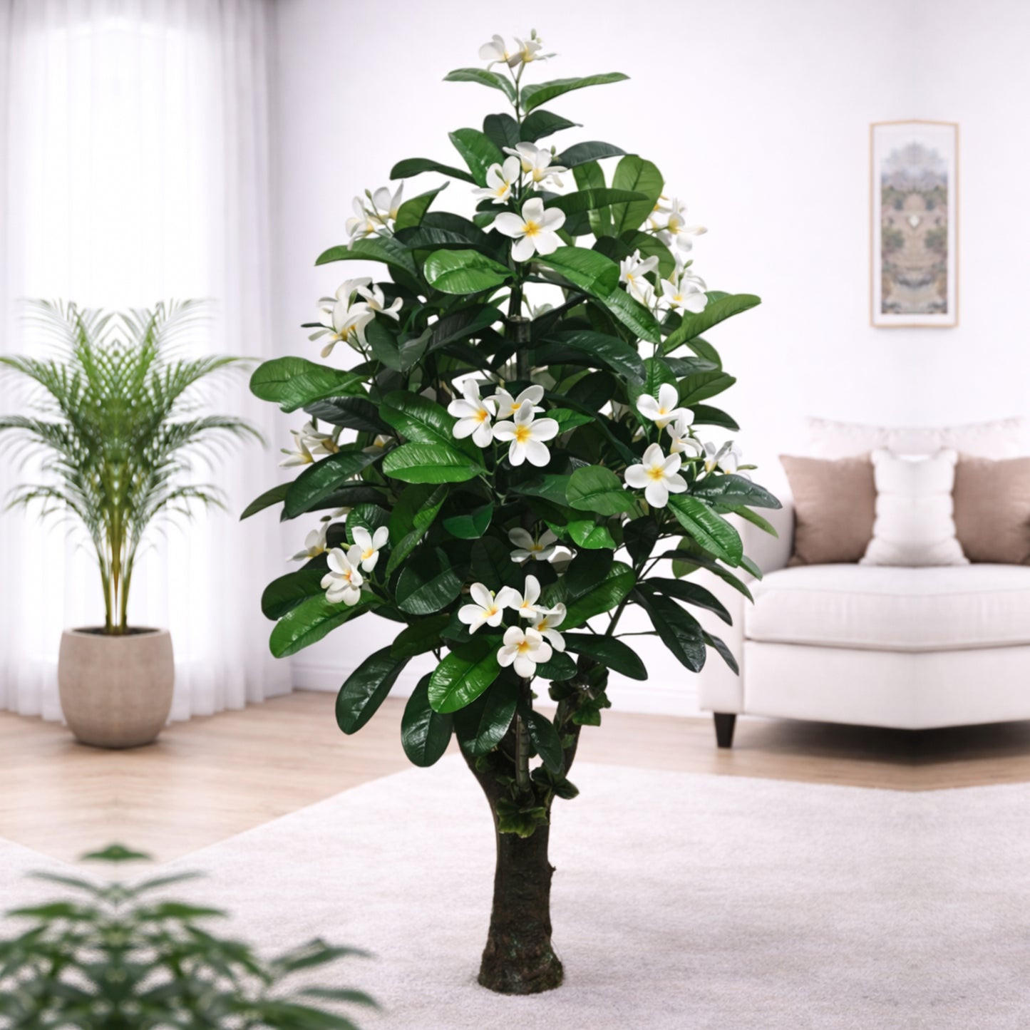 Plumeria Artificial Tree | 5 Ft