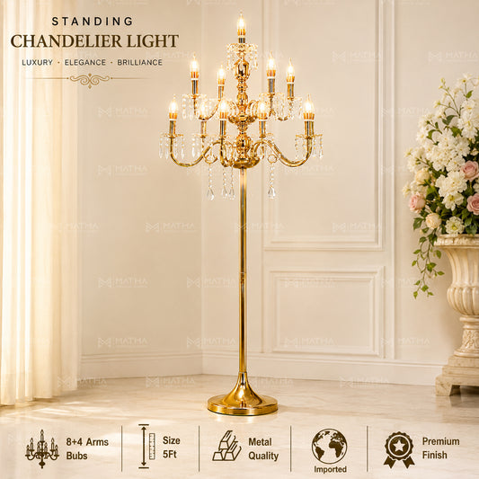 STANDING CHANDILIER | 5 Ft
