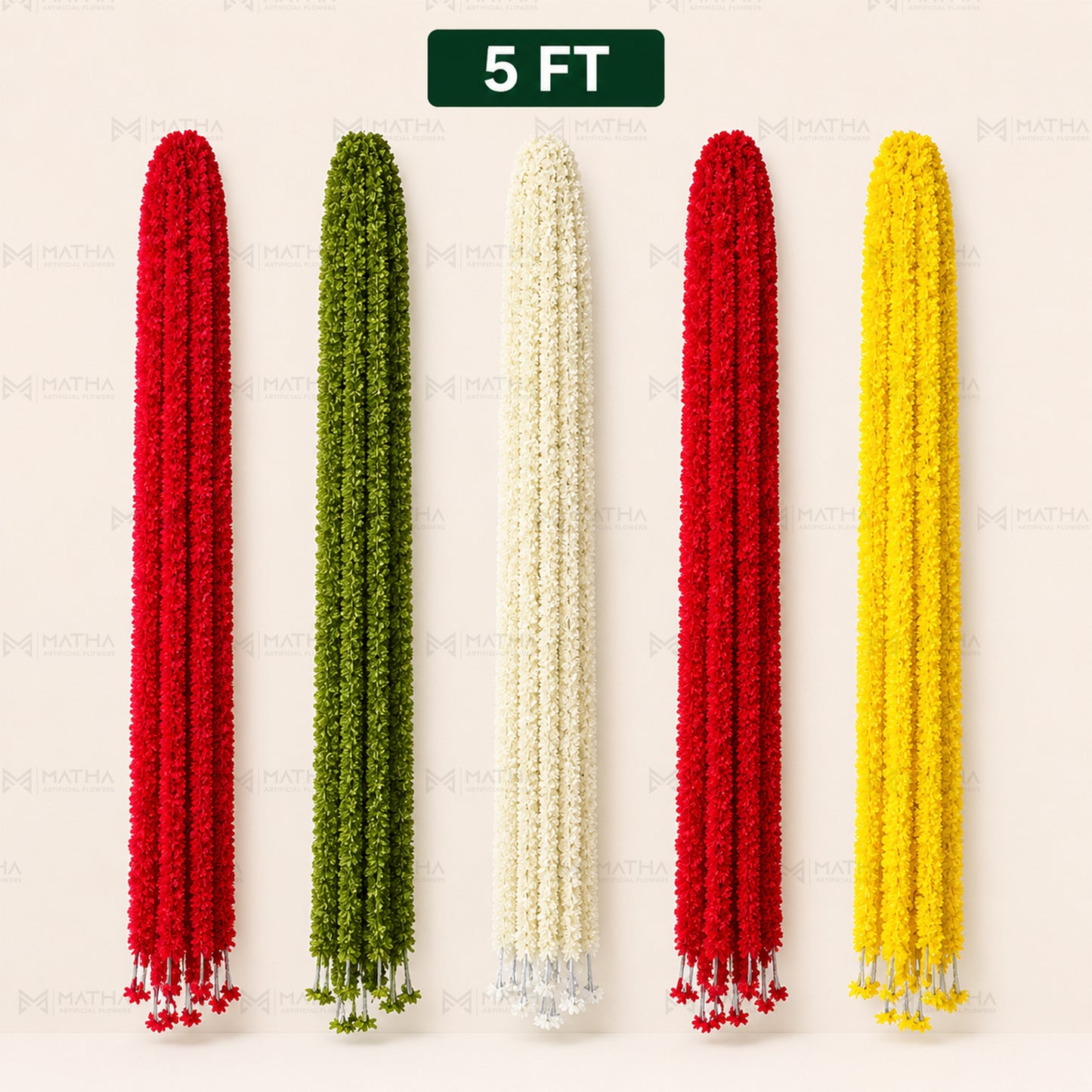 5Ft Traditional Garland | Set of 2 Pcs