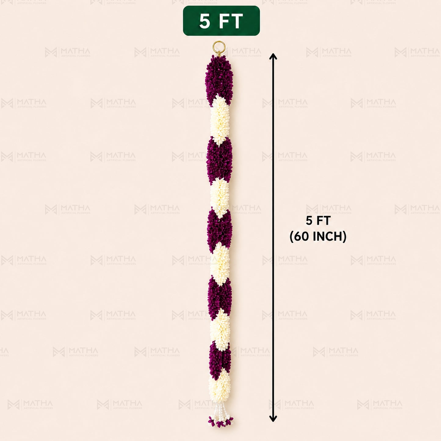 5 FT Artificial Chain Garland