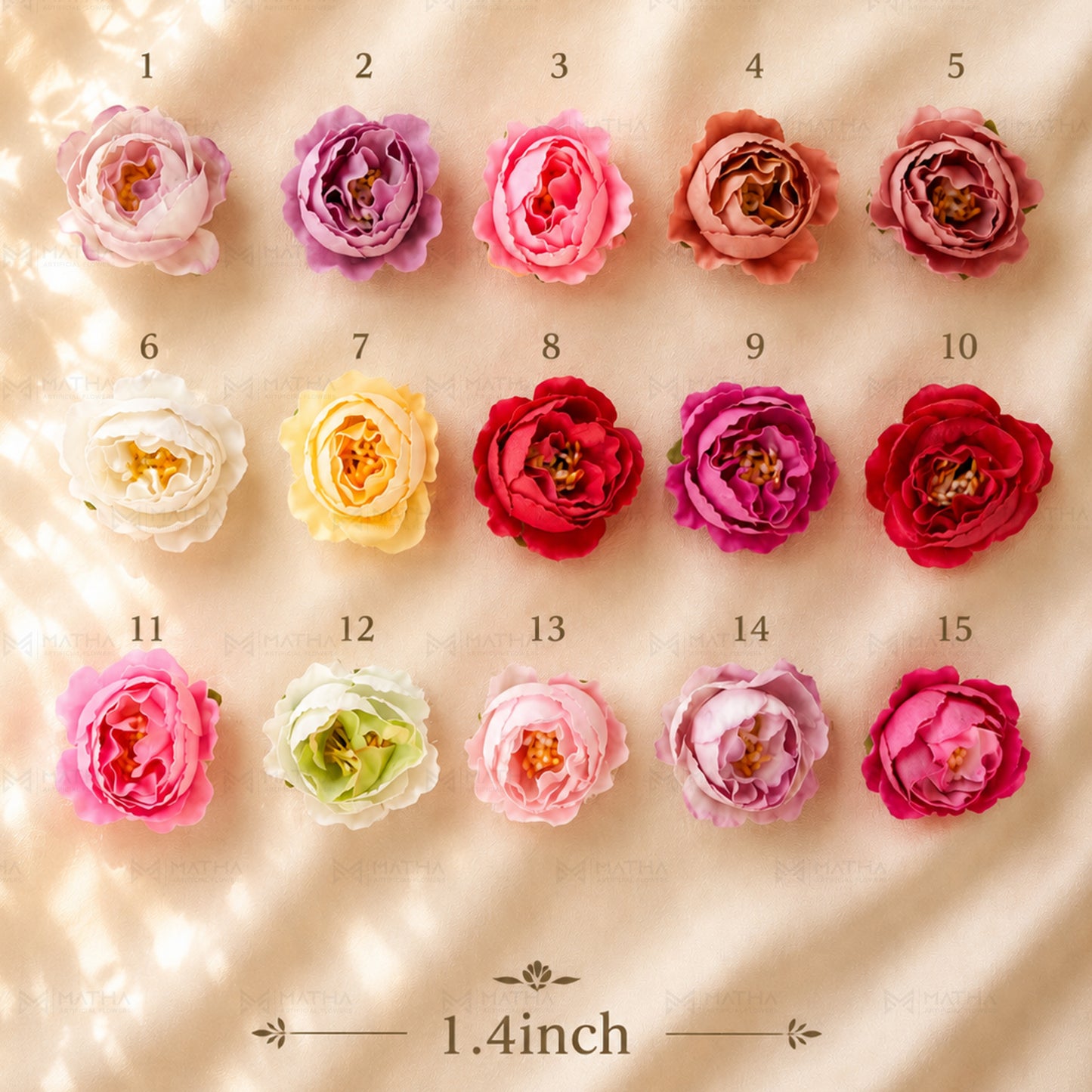 Tiny Closed Peony | 1.4 Inch