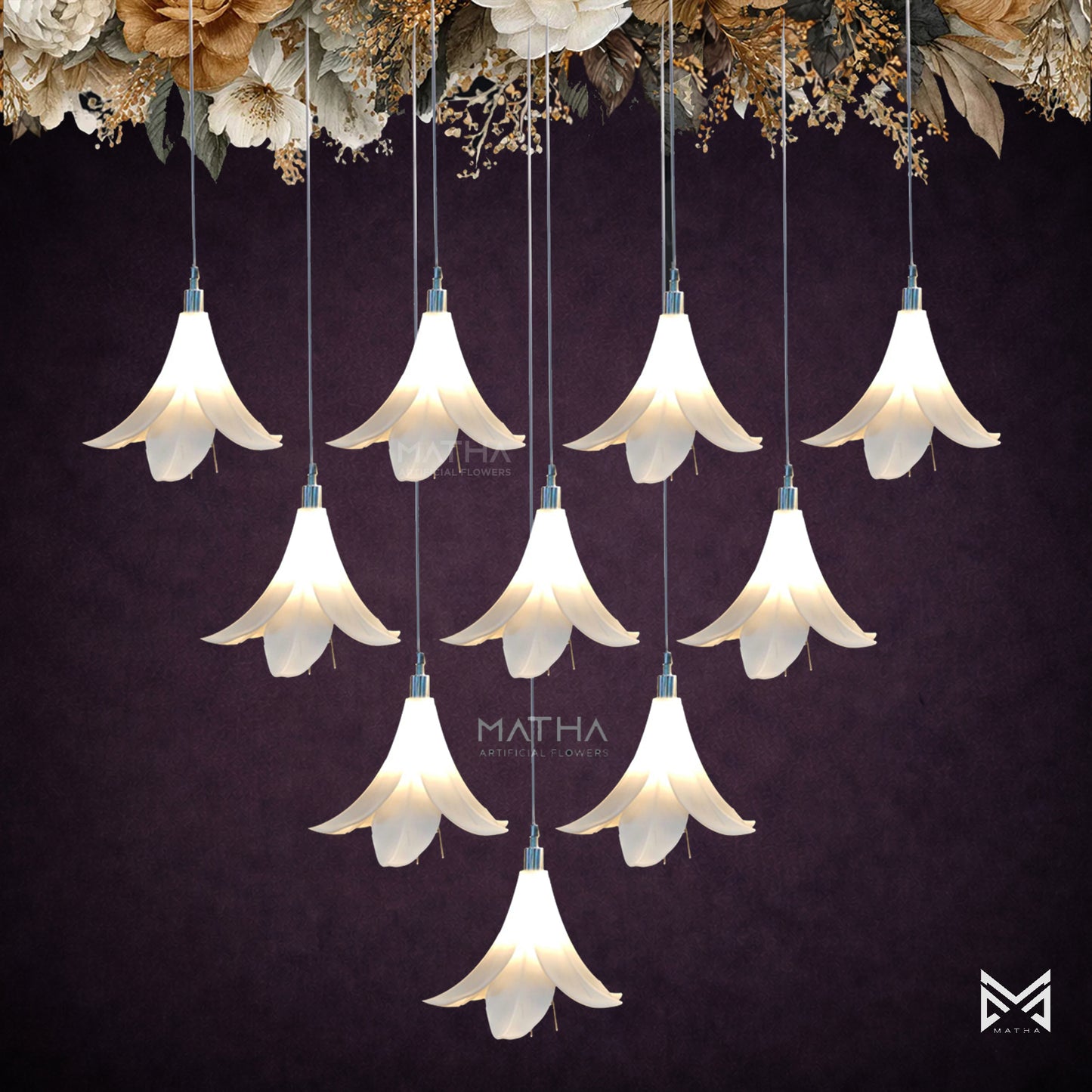Lilly Hanging | Set of 10 Pcs