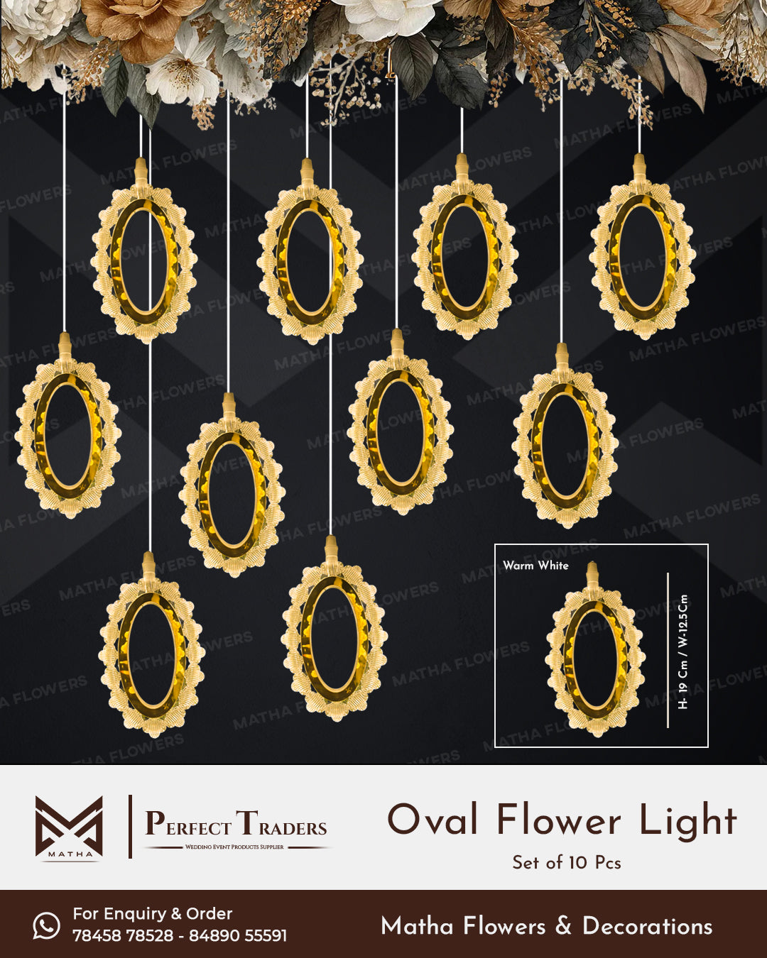 Oval HEavy | Set of 10 Pcs