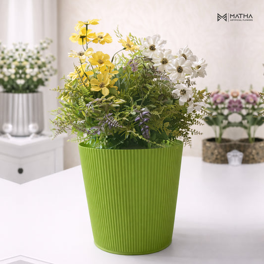 Green Leaf Basket | 15 Inch