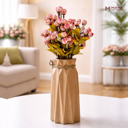 Bud Flower with Pot | 14 Inch